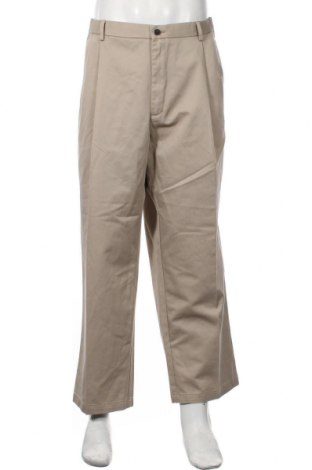 Мъжки панталон Haggar, Размер XXL, Цвят Бежов, Памук, Цена 33,08 лв.