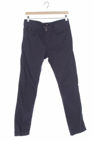 Мъжки панталон Hugo Boss, Размер M, Цвят Син, 97% памук, 3% еластан, Цена 122,00 лв.