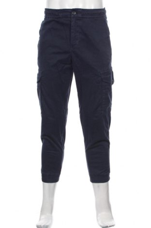 Мъжки панталон Hugo Boss, Размер M, Цвят Розов, 97% памук, 3% еластан, Цена 276,75 лв.