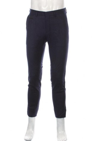 Мъжки панталон Hugo Boss, Размер M, Цвят Син, Вълна, Цена 154,35 лв.