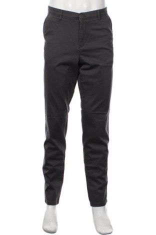 Pantaloni de bărbați Jack & Jones, Mărime L, Culoare Gri, 98% bumbac, 2% elastan, Preț 244,24 Lei