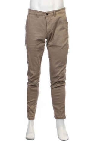 Pantaloni de bărbați Jack & Jones, Mărime M, Culoare Bej, 98% bumbac, 2% elastan, Preț 226,97 Lei