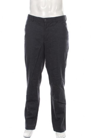 Мъжки панталон Meyer, Размер XL, Цвят Син, 60% вълна, 38% полиестер, 2% еластан, Цена 57,75 лв.