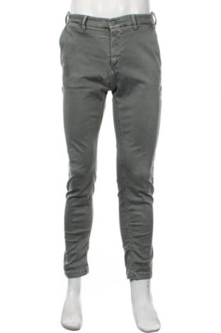 Pantaloni de bărbați Replay, Mărime M, Culoare Verde, 85% bumbac, 10% poliester, 5% elastan, Preț 596,38 Lei