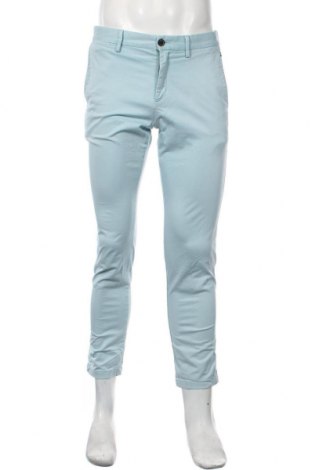 Pantaloni de bărbați Tommy Hilfiger, Mărime M, Culoare Albastru, 98% bumbac, 2% elastan, Preț 481,25 Lei