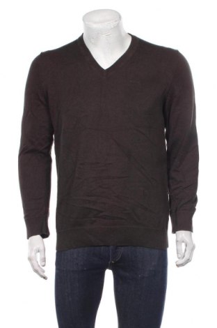 Мъжки пуловер S.Oliver, Размер L, Цвят Кафяв, Памук, Цена 50,40 лв.