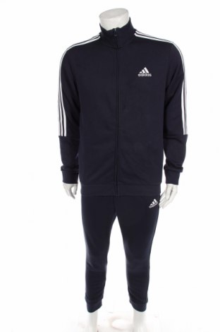 Herren Sportanzug Adidas, Größe M, Farbe Blau, 52% Baumwolle, 48% Polyester, Preis 87,19 €