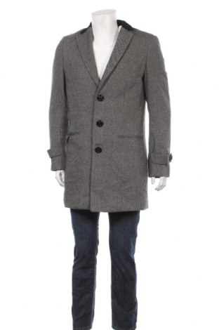 Мъжко палто A Dong Silk, Размер M, Цвят Сив, Цена 75,60 лв.
