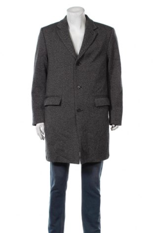 Мъжко палто S.Oliver, Размер L, Цвят Сив, 35% полиестер, 60% вълна, 5% полиамид, Цена 78,75 лв.