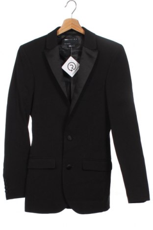 Ανδρικό σακάκι ASOS, Μέγεθος S, Χρώμα Μαύρο, Τιμή 13,84 €