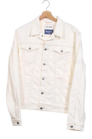 Мъжко яке Pepe Jeans, Размер M, Цвят Бял, 97% памук, 3% еластан, Цена 46,62 лв.