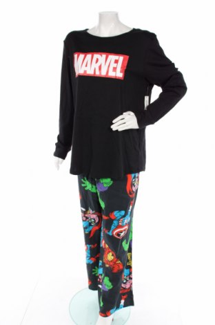 Pyžamo  Marvel, Velikost XXL, Barva Černá, Bavlna, Cena  696,00 Kč