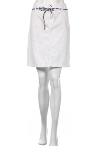 Spódnica Tom Tailor, Rozmiar XL, Kolor Biały, 98% bawełna, 2% elastyna, Cena 217,50 zł
