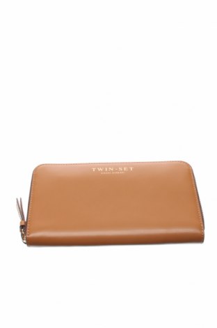 Πορτοφόλι TWINSET, Χρώμα  Μπέζ, Γνήσιο δέρμα, Τιμή 64,64 €