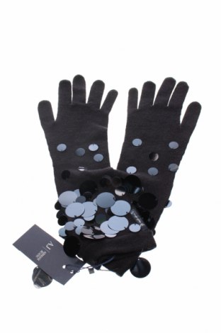 Rękawiczki Armani Jeans, Kolor Niebieski, 50% wełna, 50%akryl, Cena 317,72 zł