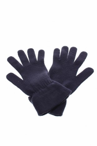 Rękawiczki Armani Jeans, Kolor Niebieski, 50% wełna, 50%akryl, Cena 270,81 zł