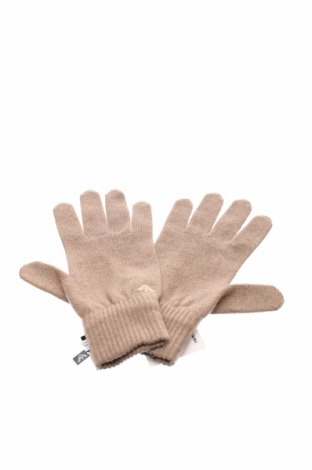 Ръкавици Emporio Armani, Цвят Кафяв, Вълна, Цена 111,75 лв.
