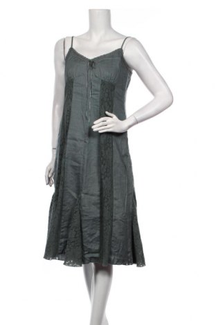 Šaty  Per Una By Marks & Spencer, Veľkosť L, Farba Zelená, 57% ľan, 42% polyamide, 1% elastan, Cena  17,87 €