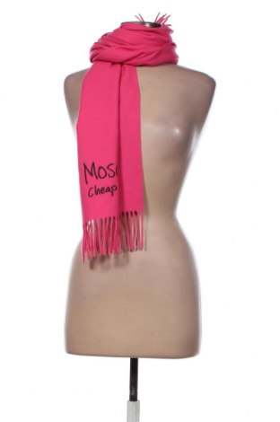 Κασκόλ Moschino Cheap And Chic, Χρώμα Ρόζ , Μερινό, Τιμή 166,39 €