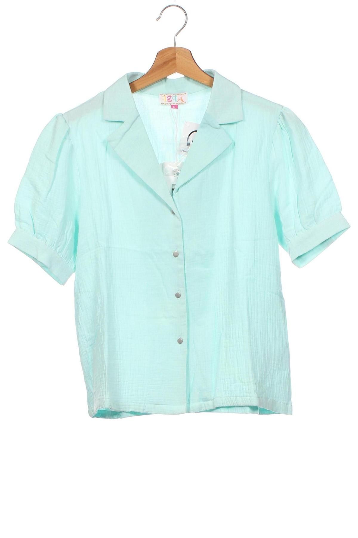 Γυναικείο πουκάμισο IZIA, Μέγεθος XS, Χρώμα Μπλέ, Τιμή 52,58 €