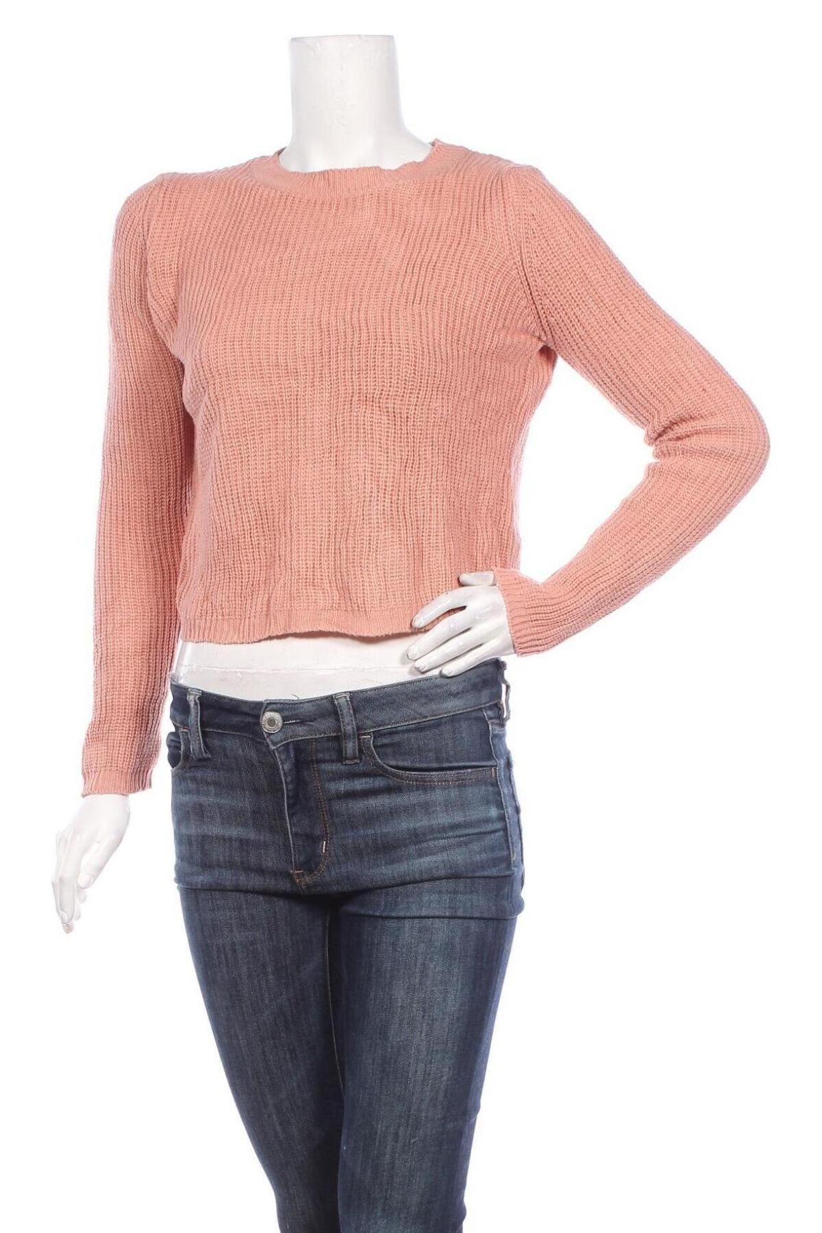Дамски пуловер Ambiance Apparel, Размер S, Цвят Розов, Цена 33,60 лв.