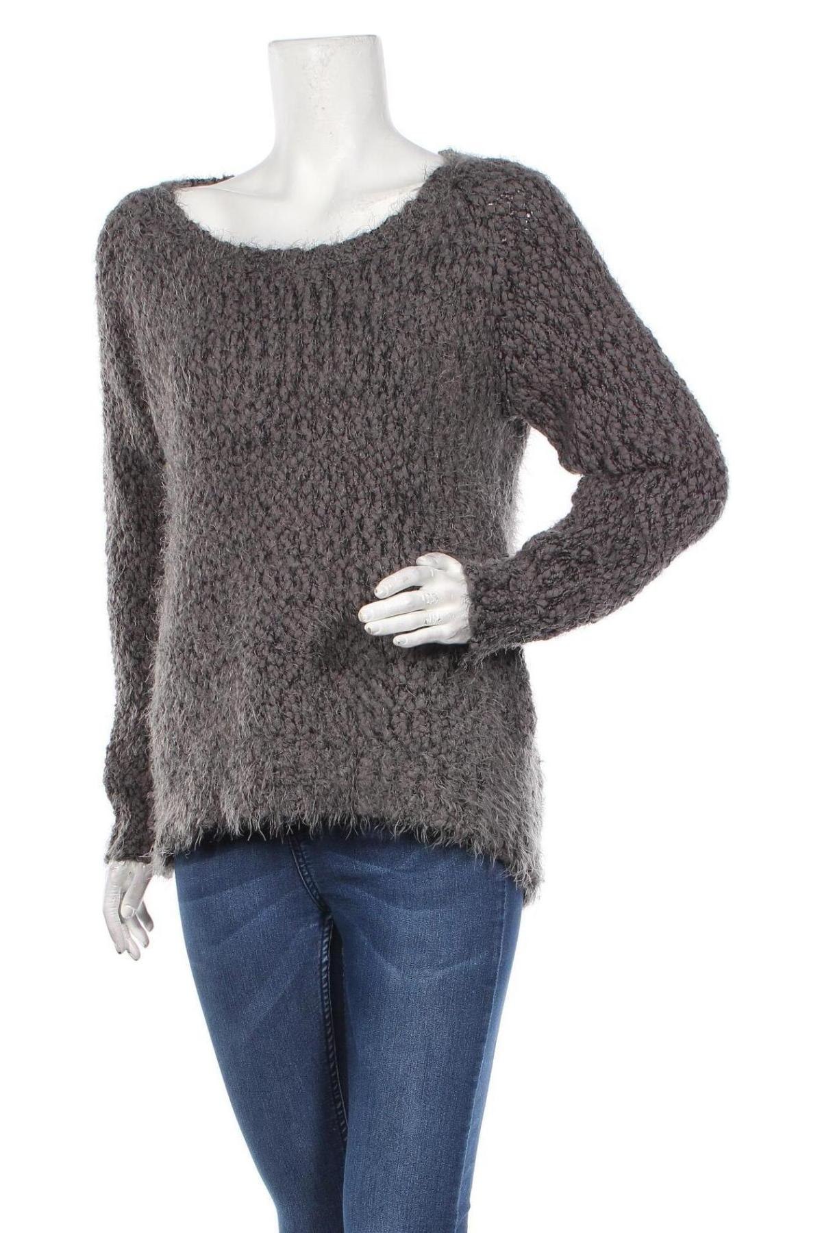 Γυναικείο πουλόβερ Emoi By Emonite, Μέγεθος XL, Χρώμα Γκρί, Τιμή 12,47 €
