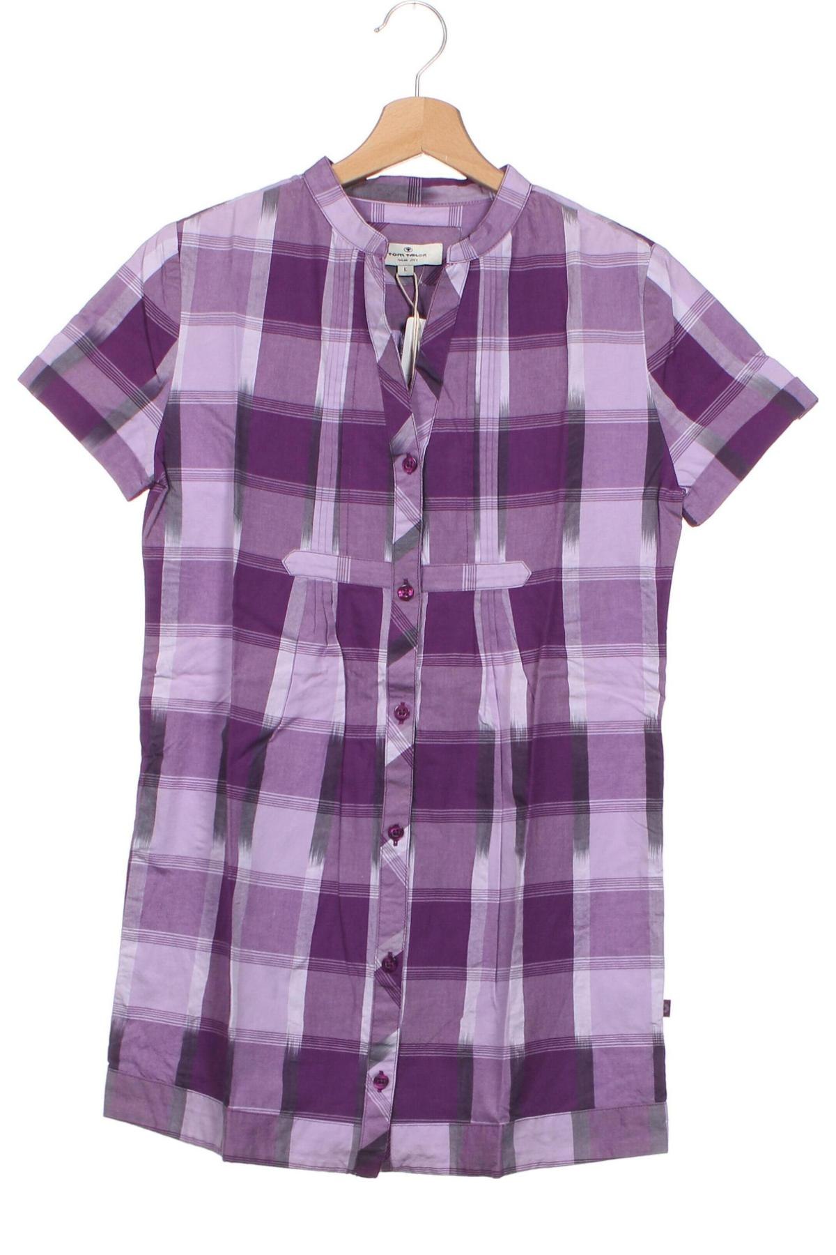 Детска риза Tom Tailor, Размер 12-13y/ 158-164 см, Цвят Лилав, Цена 49,00 лв.