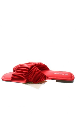 Γυναικείες παντόφλες The Drop, Μέγεθος 39, Χρώμα Κόκκινο, Τιμή 51,03 €