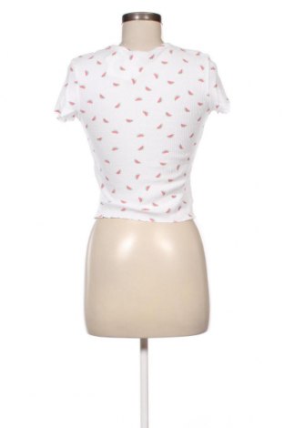 Damen Shirt Bershka, Größe L, Farbe Weiß, Preis € 15,98