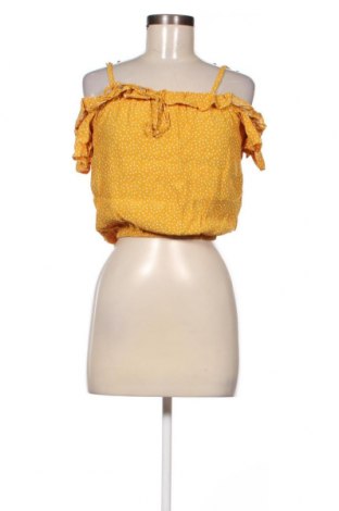 Γυναικεία μπλούζα Bershka, Μέγεθος XS, Χρώμα Πορτοκαλί, Τιμή 3,36 €
