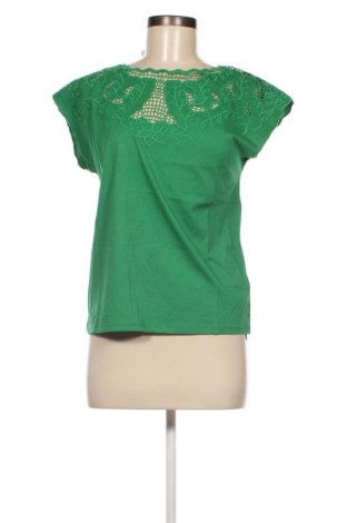 Дамска блуза Cyrillus, Размер XS, Цвят Зелен, Цена 28,56 лв.