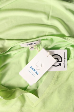 Γυναικεία μπλούζα Garcia, Μέγεθος XS, Χρώμα Πράσινο, Τιμή 37,11 €