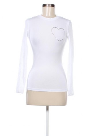 Дамска блуза Love Moschino, Размер XS, Цвят Бял, Цена 211,00 лв.