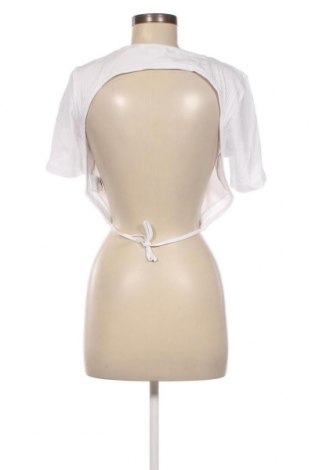 Γυναικεία μπλούζα Monki, Μέγεθος L, Χρώμα Λευκό, Τιμή 3,03 €