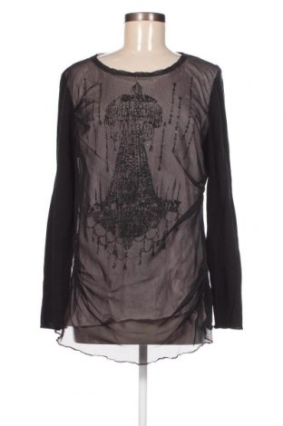 Дамска блуза Oui, Размер L, Цвят Черен, Цена 23,80 лв.