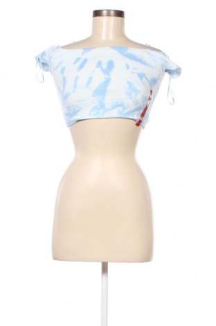 Damen Shirt Pull&Bear, Größe M, Farbe Blau, Preis € 3,04