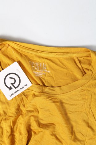 Damen Shirt Time and tru, Größe M, Farbe Gelb, Preis 13,22 €