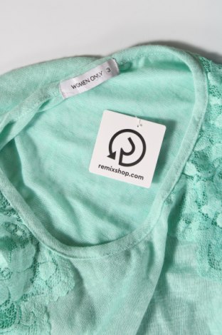 Γυναικεία μπλούζα Women Only, Μέγεθος L, Χρώμα Μπλέ, Τιμή 1,88 €