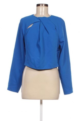 Дамска блуза Zara, Размер M, Цвят Син, Цена 32,40 лв.