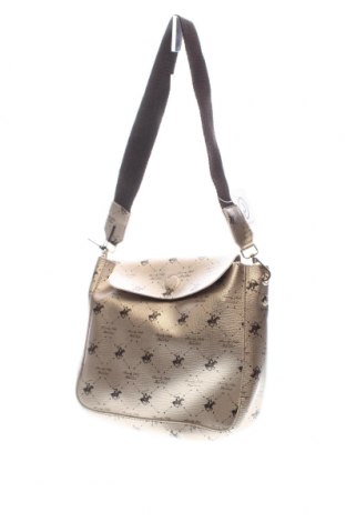 Γυναικεία τσάντα Beverly Hills Polo Club, Χρώμα  Μπέζ, Τιμή 26,91 €