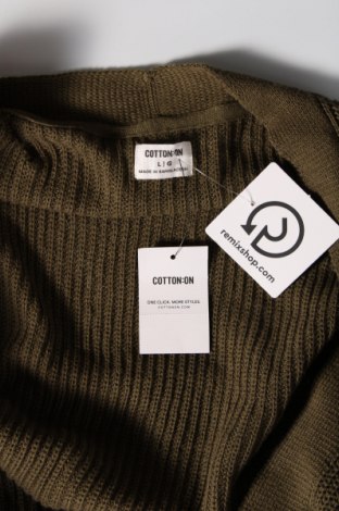 Damen Strickjacke Cotton On, Größe L, Farbe Grün, Preis 6,16 €