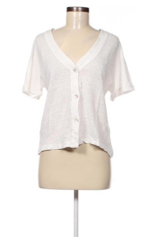 Дамска жилетка Massimo Dutti, Размер XS, Цвят Бял, Цена 11,47 лв.