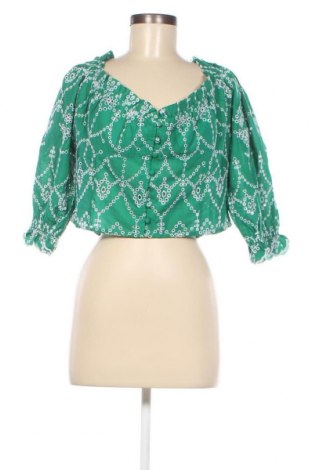 Γυναικείο πουκάμισο Gina Tricot, Μέγεθος XL, Χρώμα Πολύχρωμο, Τιμή 5,16 €