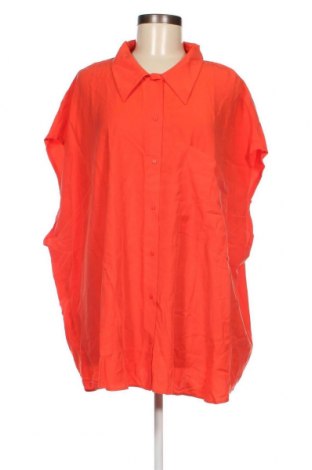 Γυναικείο πουκάμισο Mango, Μέγεθος 4XL, Χρώμα Πορτοκαλί, Τιμή 16,70 €