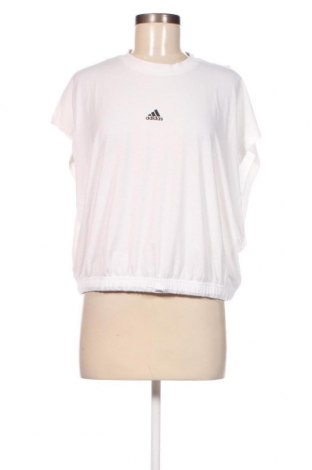 Дамска спортна блуза Adidas, Размер L, Цвят Бял, Цена 89,00 лв.