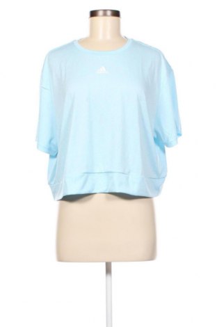 Дамска спортна блуза Adidas, Размер XL, Цвят Син, Цена 79,00 лв.