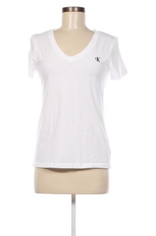 Дамска тениска Calvin Klein Jeans, Размер M, Цвят Бял, Цена 37,80 лв.