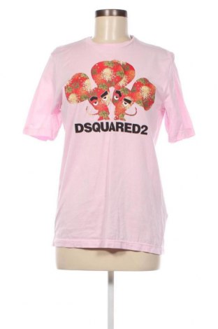Дамска тениска Dsquared2, Размер L, Цвят Розов, Цена 258,30 лв.