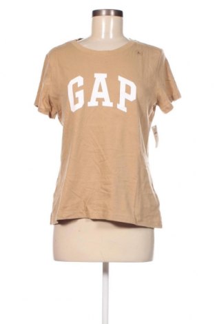 Γυναικείο t-shirt Gap, Μέγεθος L, Χρώμα  Μπέζ, Τιμή 9,05 €