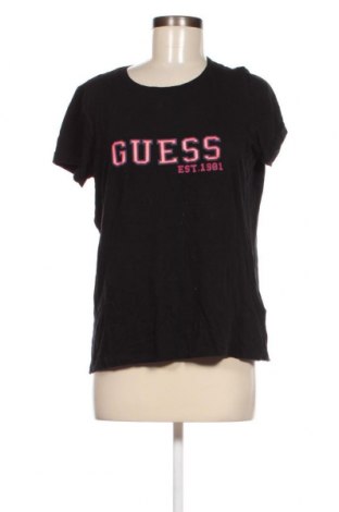 Дамска тениска Guess, Размер M, Цвят Черен, Цена 44,10 лв.